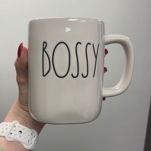 Rae Dunn Bossy Mug lightly used.
